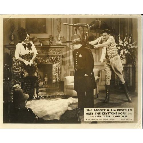 ABBOTT & COSTELLO MEET THE KEYSTONE COPS 1954 F-O-H Stills (3)