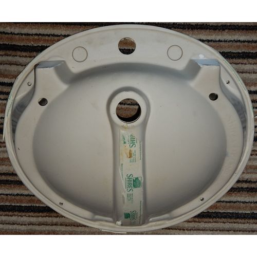 Shires Pavan 550 x 465mm 1TH Vanity Basin in Misty Grey U0264