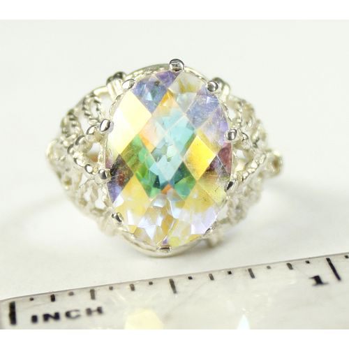 Mercury Mist Topaz, 925 Sterling Silver Ring, SR260