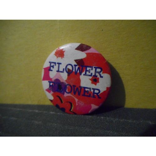 Flower Flower Pinback