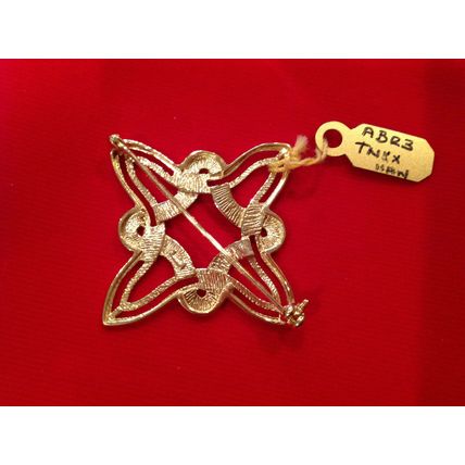 9ct GOLD BROOCH RET £275 BRAND NEW Great Pressie