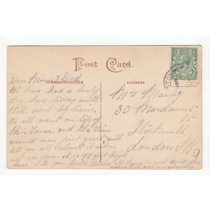 The Tower St Michael's Church Beccles Postcard Suffolk