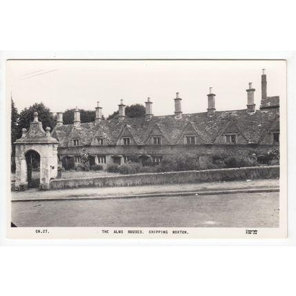 The Alms Houses Chipping Norton Postcard Oxfordshire