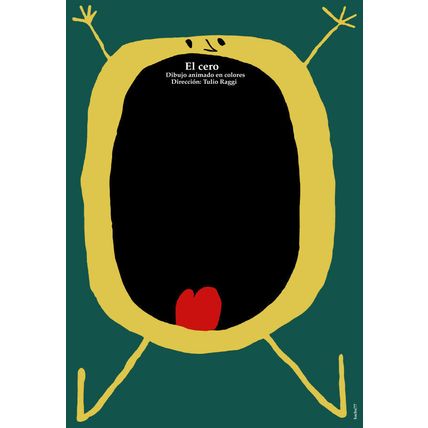 Movie Poster for animated film EL CERO.Funny.Children Room art decoration