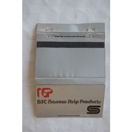 Matchbook Cover BSC Narrow Strip Products