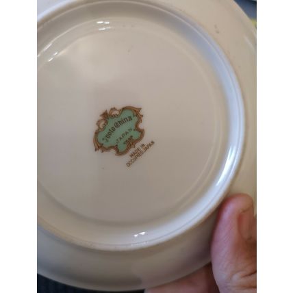 2 X Side/Tea Plate 1 Saucer made in occupied Japan
