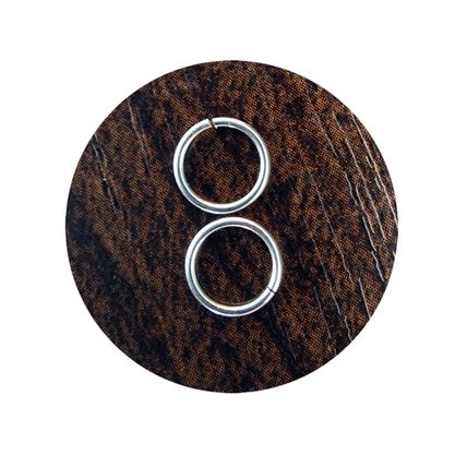 7mm 925 Stirling Silver Open Jump Rings Jewellery Making/Repair 6 pack sizes C12