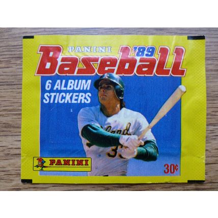 Panini Baseball 89 Sticker Pack