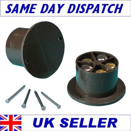 2 Sets - Door Contacts Brown Flush Speedfit Round Contacts - Free Shipping