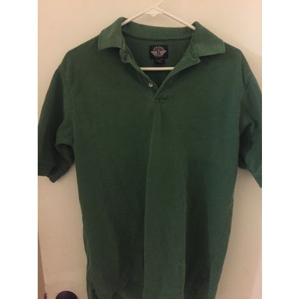 Preowned Dockers Men's Green Medium Polo