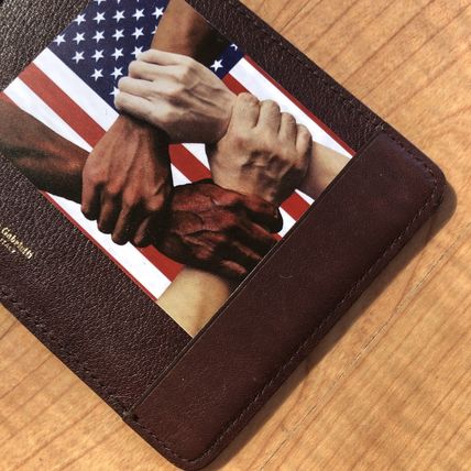 Nazareno GABRIELLI Brown Leather Pouch For Note Pad Or Phone Case Protector