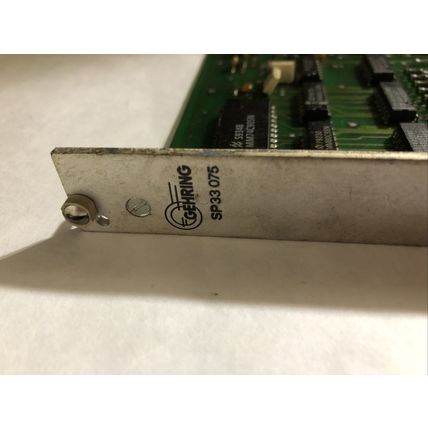 GEHRING SP33075 PC ZERO BALANCE BOARD 120182.1,SP33 075,GEHRING SP 33 075,TE
