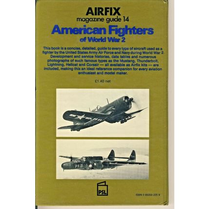 AIRFIX MAGAZINE GUIDE 14 - AMERICAN FIGHTERS OF WORLD WAR 2