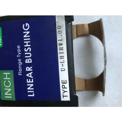 NEW MISUMI U-LHIRW1.00 LINEAR BUSHING BEARINGS, 1" BORE,SV