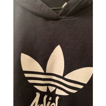Adidas Originals Men's Hoodie Sweatshirt Pullover Size XL Black & White