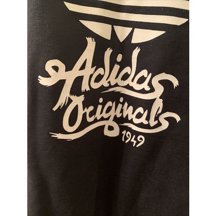 Adidas Originals Men's Hoodie Sweatshirt Pullover Size XL Black & White