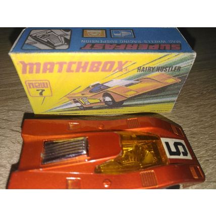 Matchbox No7 Hairy Hustler - rare blue decal