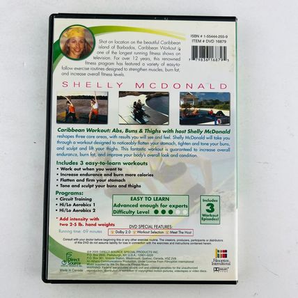 Caribbean Workout - Abs, Buns and Thighs DVD