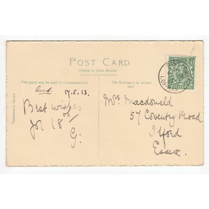 Bradda Head Isle of Man 1913 Postcard