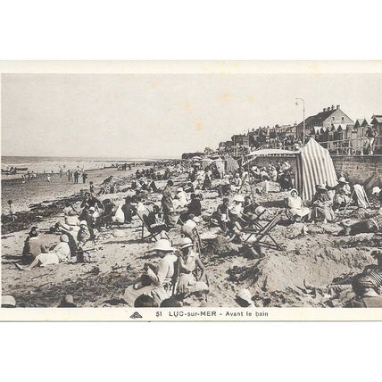 14 - Luc-sur-Mer - avant le bain