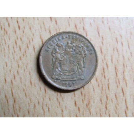 Suid Africa South Africa 1997 2 Cent Tshipembe Coin