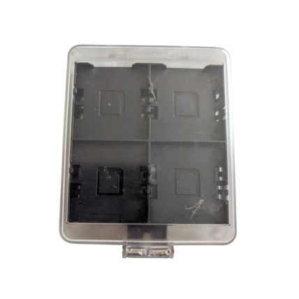 Merkury Brand Nintendo DS 16 Game Hard Case Clear Organizer Travel Plastic