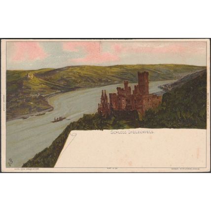 Schloss Stolzenfels, Koblenz, c.1900 - Novitas Ritter & Kloeden AK