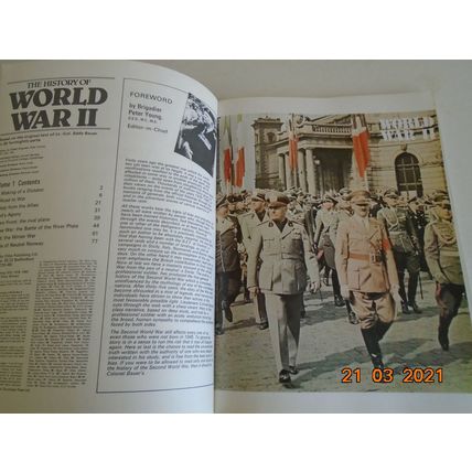 The History of World War II Volume One Orbis Publications