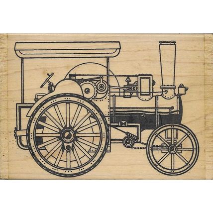 Funstamps. Wood Mounted Rubber Stamp. App 11.5x8cm. Stamping Cardmaking Crafts