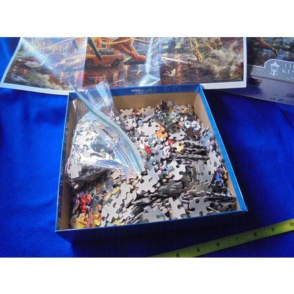JUSTICE LEAGUE FEMALES 1000 Piece PUZZLE!! Thomas Kinkade!! MINT! $26.00 Shipped