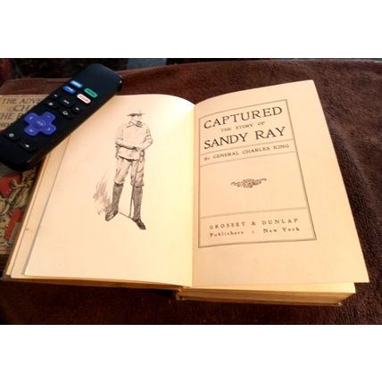 Old Vintage Book Captured By General Charles King 1906 Great Condition