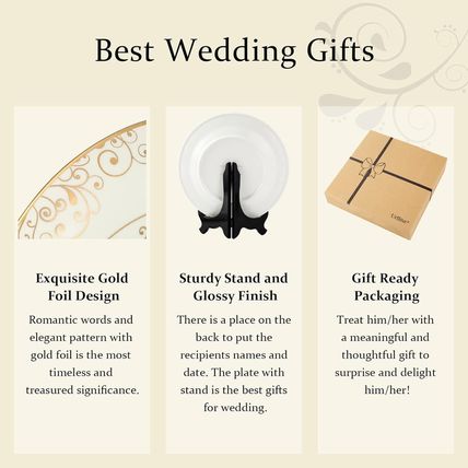 Best Anniversary Wedding Gifts for Couples Unique 2025 - Mr and Mrs Plate with 2