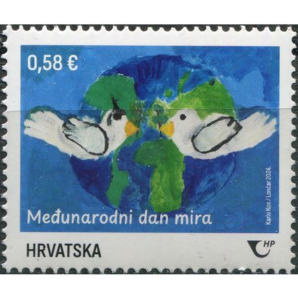 Croatia. 2024. International Day of Peace (MNH **) Stamp
