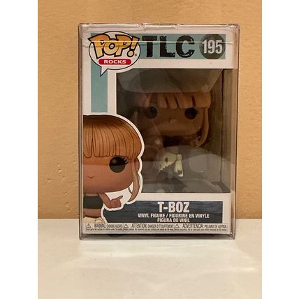 Funko Pop! Rocks: TLC - T-Boz #195 Vinyl Figure (Box & Protector)