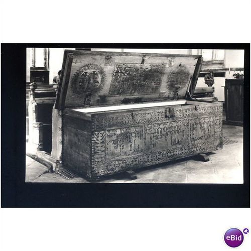 Cambridgeshire SWAFFHAM BULBECK Church Chest Postcard