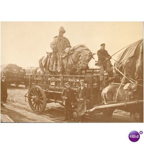 GB PC - GWR - Early Freight, Equestrian statue, 1905