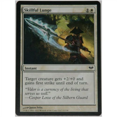 Magic the Gathering - Dark Ascension - #22/158 - Skillful Lunge