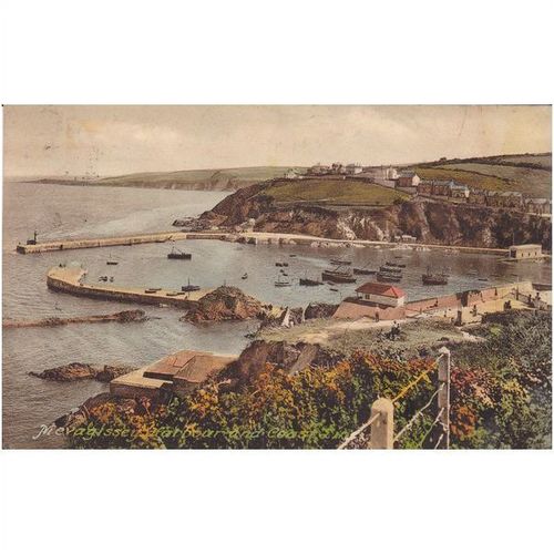 The Harbour Mevaglissey Cornwall Postcard (CR6196)