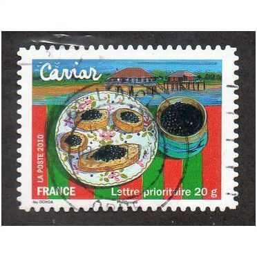 FRA 2010 (56c) 'FLAVOURS OF FRANCE -CAVIAR' FINE USED (EBID21503)