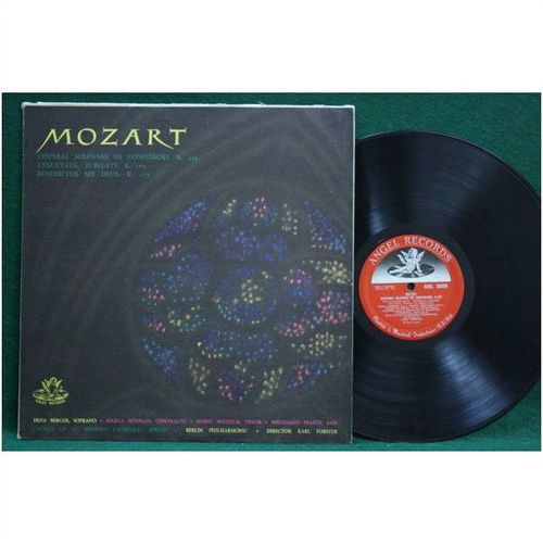 Berger/Forster - Mozart: Vesperae/Exsultate/Benedi ctus - ANG 35409 - EX+