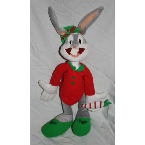 NANCO Warner Brothers Looney Tunes Holiday Bugs Bunny Plush