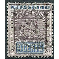 British Guiana 1889 SG195 4c Dull Purple & Ultramarine Fine Used . . ..