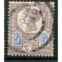1887/1892 SG 207a - #3 fine used (o)