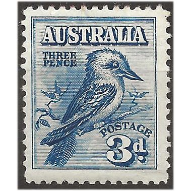 Australia 1928 SG106 3d Blue Mounted Mint .. ..