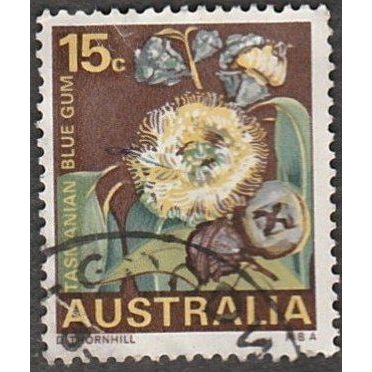 Australia 1968 $0.15c Value. State Floral Emblems. Tasmanian Blue Gum. Fine Used