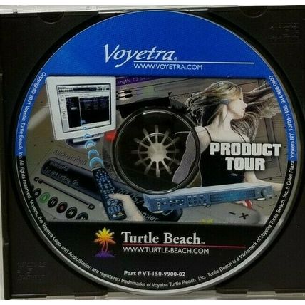 Voyetra Product Tour Audio Station Digital Music Jukebox Software CD