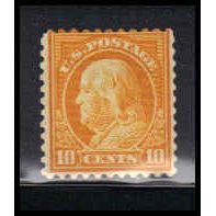 510 10c Benjamin Franklin Average MDG K4167