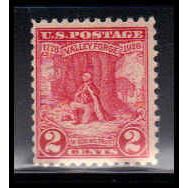 645 2c Valley Forge Average Plus MNH O1210