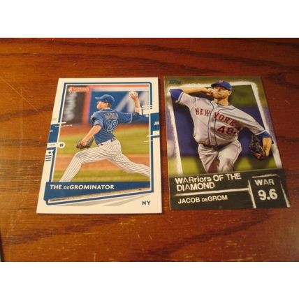 2016-2022, 10-Premium Cards, JACOB DEGROM, Mets