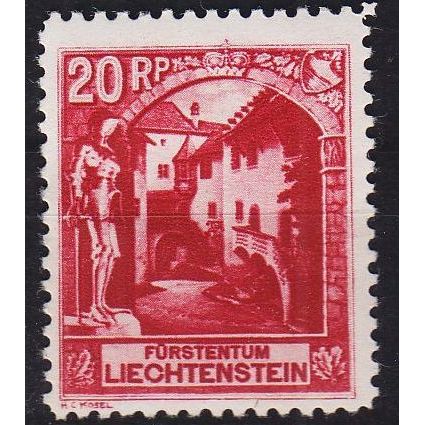 LIECHTENSTEIN [1930] MiNr 0097 A ( */mh )